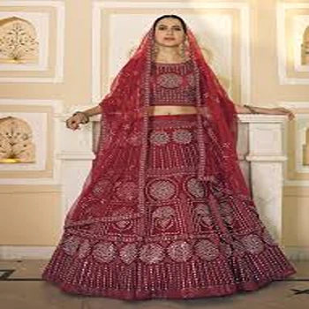 Modern Woven Designer Lehenga