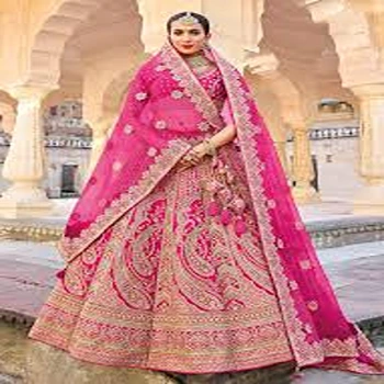 Awesome Woven Designer Lehenga