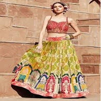 Traditional Woven Designer Lehenga