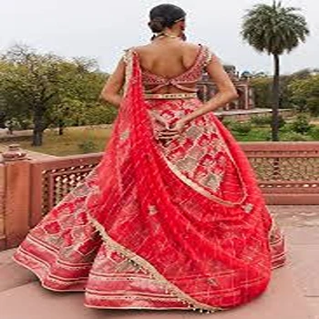 Exclusive New Pattern Woven Designer Lehenga
