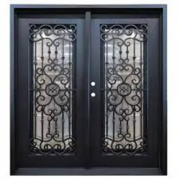 Wrought Iron Entry Door