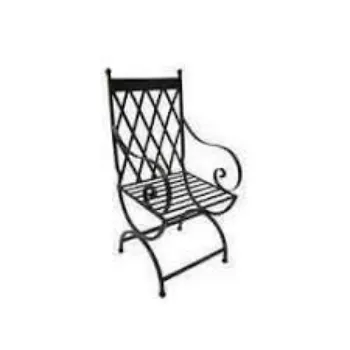 Modern Wrought Iron Chair
