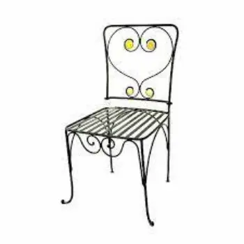 Modern Wrought Iron Chair