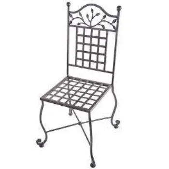 Modern Wrought Iron Chair