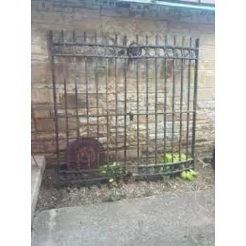 Sunny Wrought Iron Door