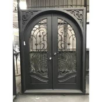 Hinged Wrought Iron Door