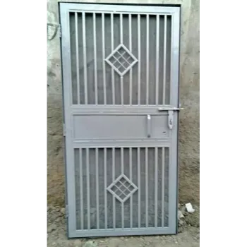 Polished Wrought Iron Door
