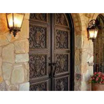 Soft Wrought Iron Door