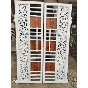 Solid Wrought Iron Door