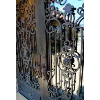 Designer Wrought Iron Door