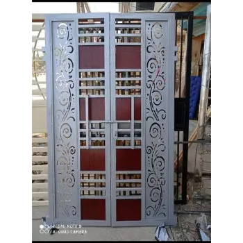 Solid Wrought Iron Door