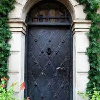 Wrought Iron Door