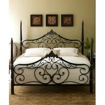 Wrought Iron Double Bed