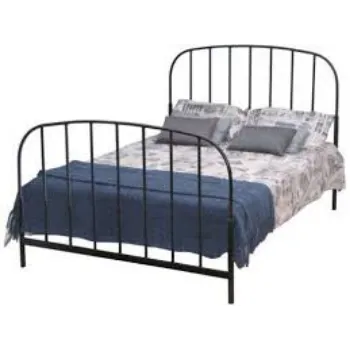 Modern Wrought Iron Double Bed