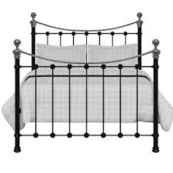 Hard Structure Wrought Iron Double Bed