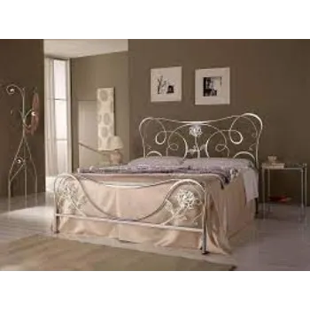 Wrought Iron Double Bed