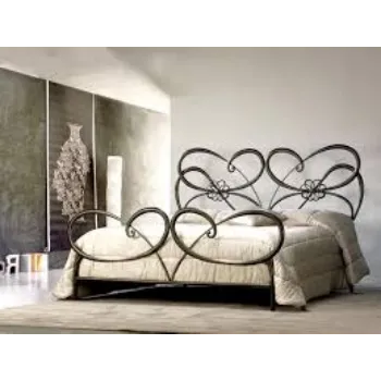 Wrought Iron Double Bed