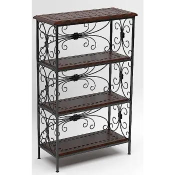 Modern Wrought Iron Rack