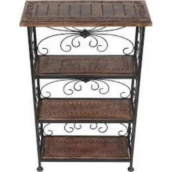 Modern Wrought Iron Rack