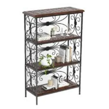 Easy To Place Wrought Iron Rack
