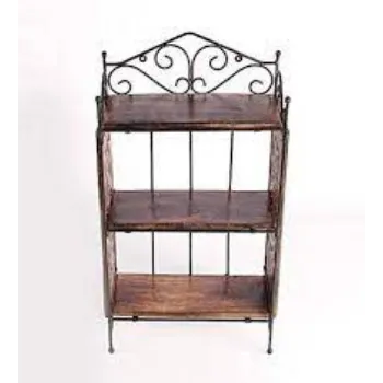 Easy To Place Wrought Iron Rack