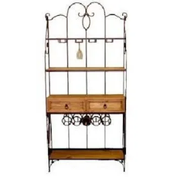 Attractive Wrought Iron Rack