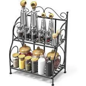 Durable Wrought Iron Rack