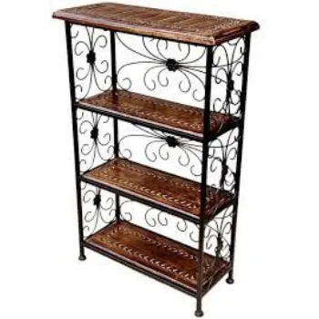 Attractive Wrought Iron Rack