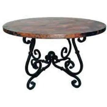 Modern Wrought Iron Table