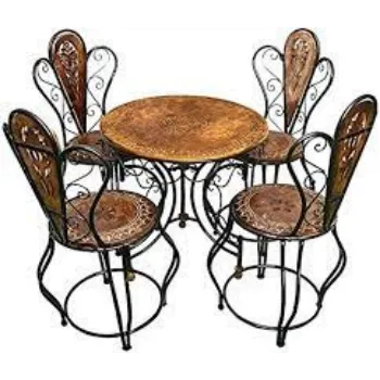 Attractive Wrought Iron Table