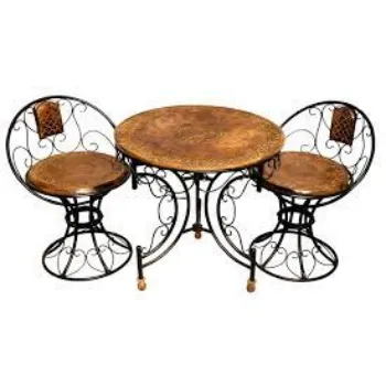 Easy To Place Wrought Iron Table