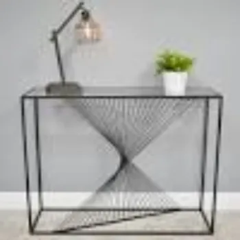 Polished Wrought Iron Table