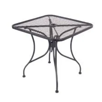Polished Wrought Iron Table