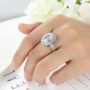 Rust Proof zircon Ring